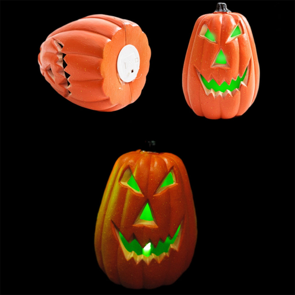 Halloween LED Pumpkin Lantern Novelty Party Decoration Figurine Lantern