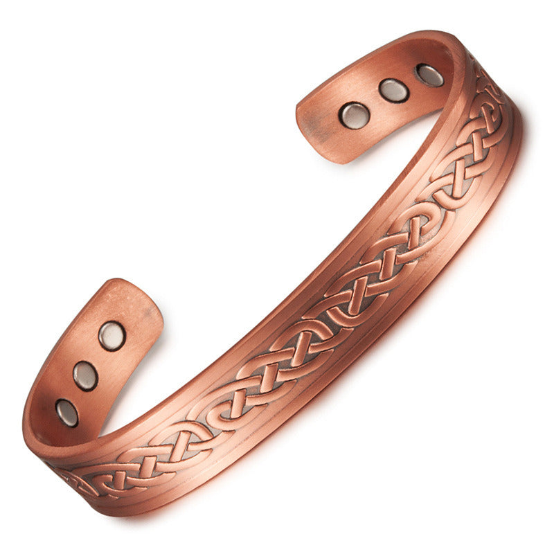 Fashion Vintage Pure Copper Magnetic Bracelet