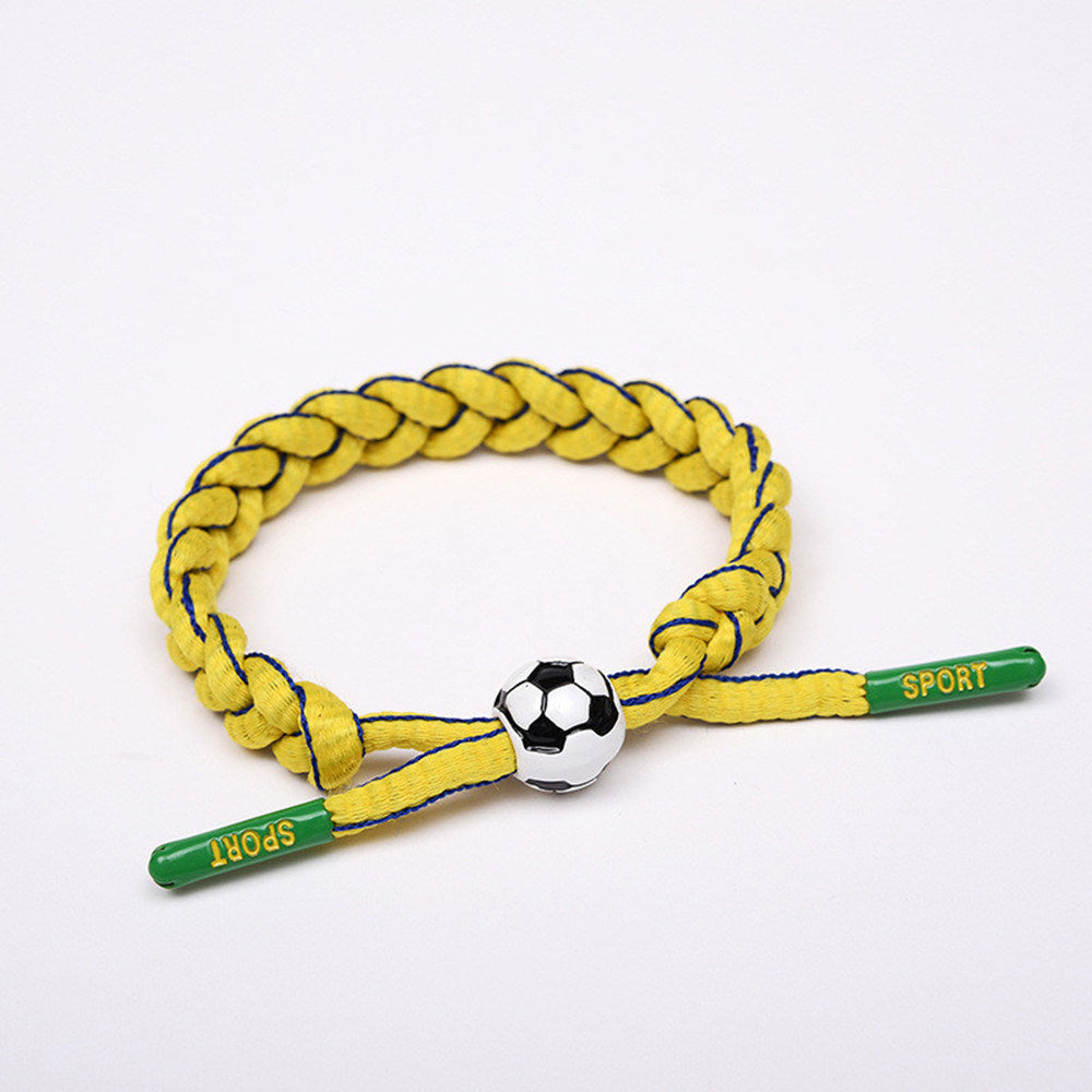 Football Star Braided Bracelet Portugal