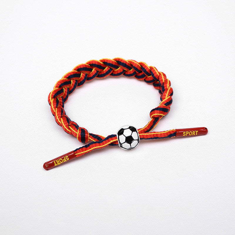 Football Star Braided Bracelet Portugal