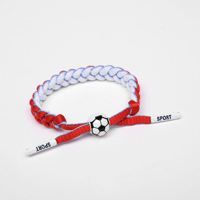 Football Star Braided Bracelet Portugal