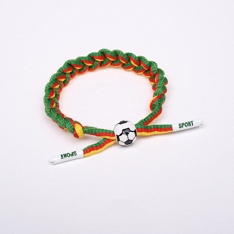 Football Star Braided Bracelet Portugal