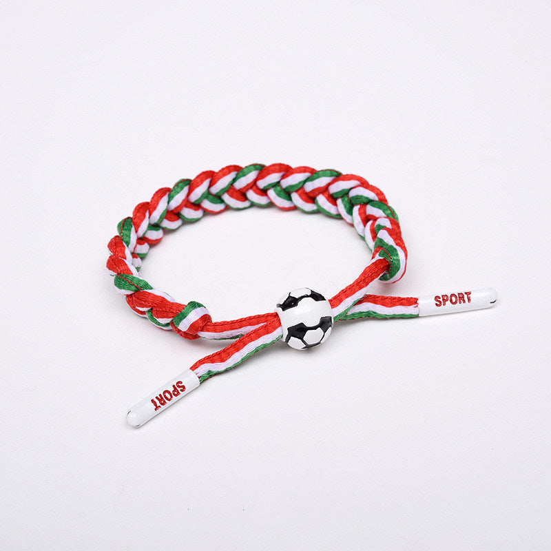 Football Star Braided Bracelet Portugal