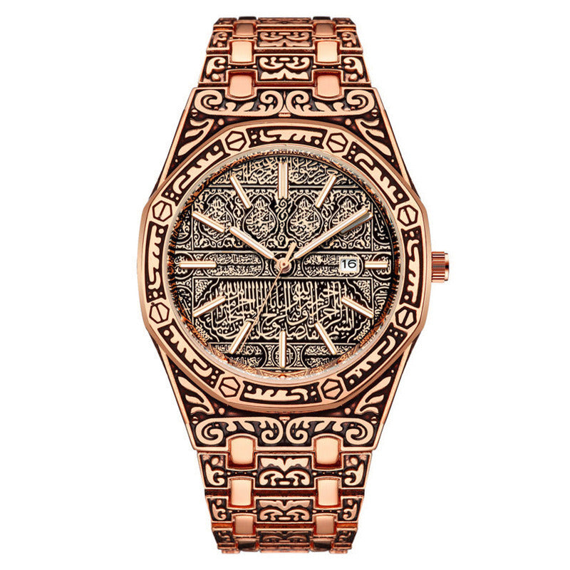 New Fashion Men's Classic Engraved Fashion Antique Watch