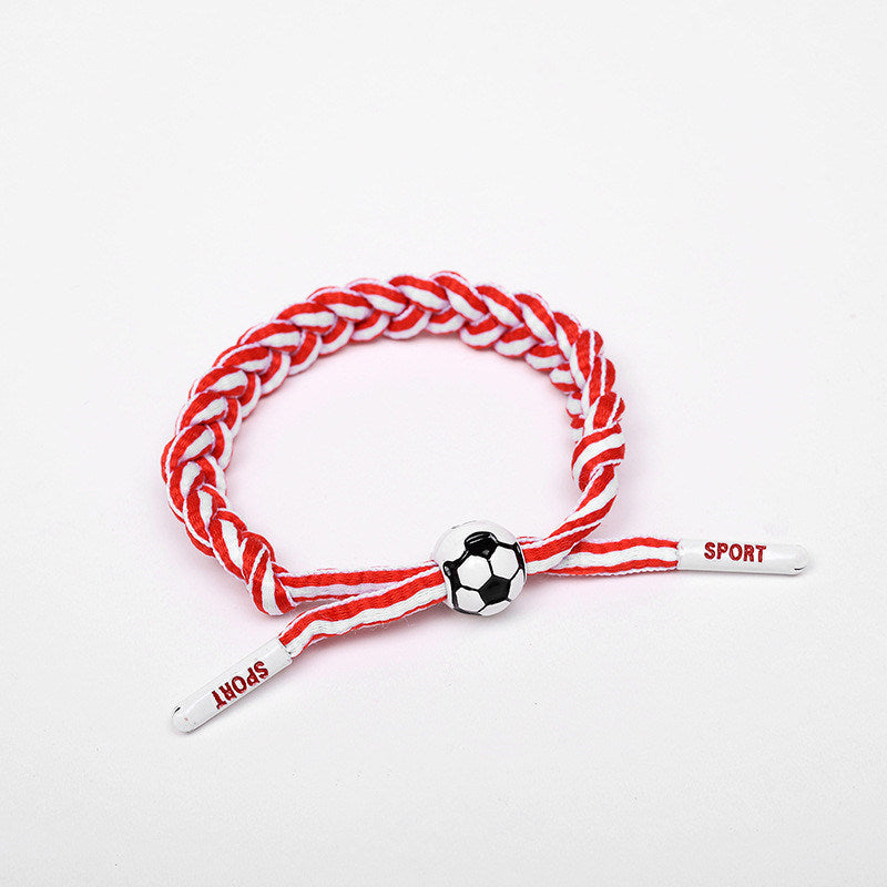 Football Star Braided Bracelet Portugal