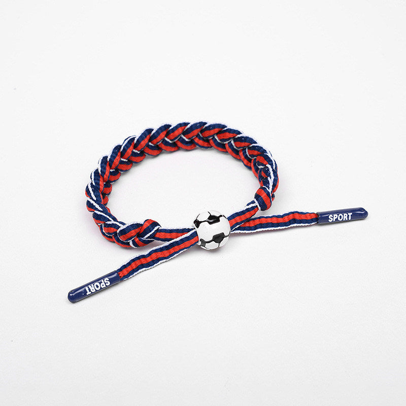 Football Star Braided Bracelet Portugal