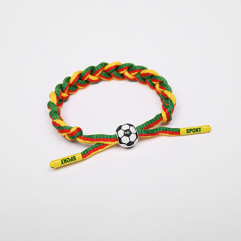 Football Star Braided Bracelet Portugal