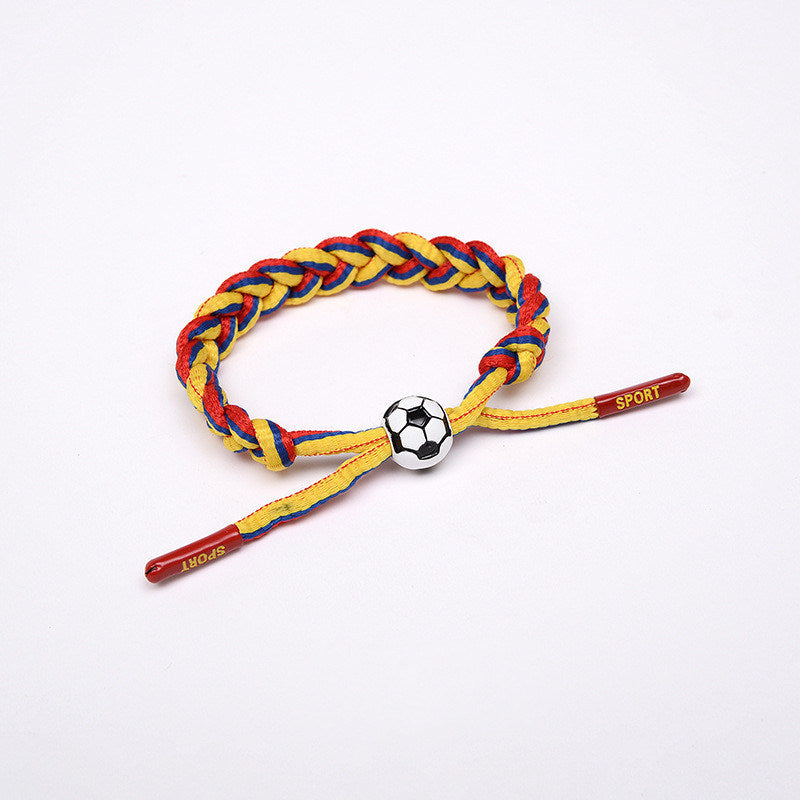 Football Star Braided Bracelet Portugal