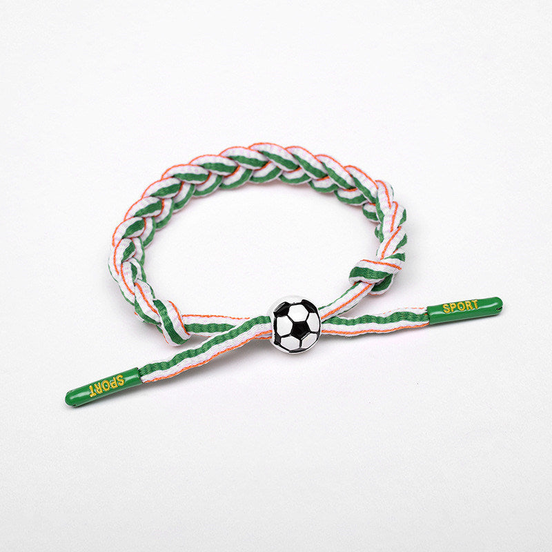 Football Star Braided Bracelet Portugal