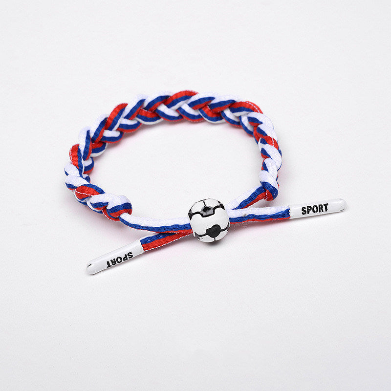 Football Star Braided Bracelet Portugal