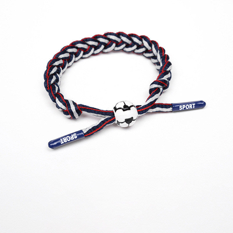 Football Star Braided Bracelet Portugal