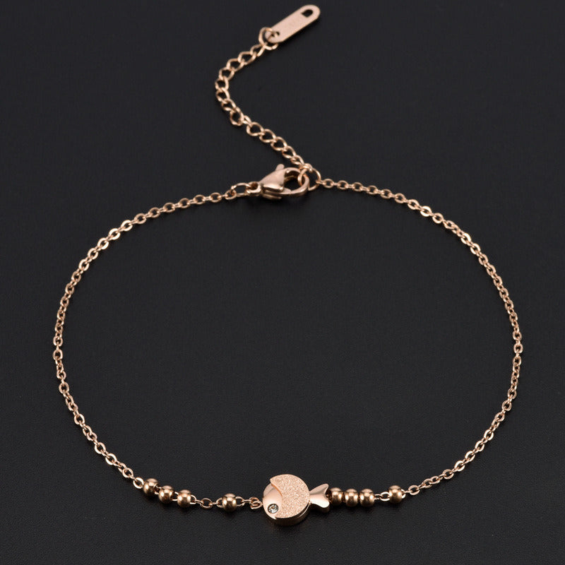 Women's Fashion Simple Personality Geometric Anklet