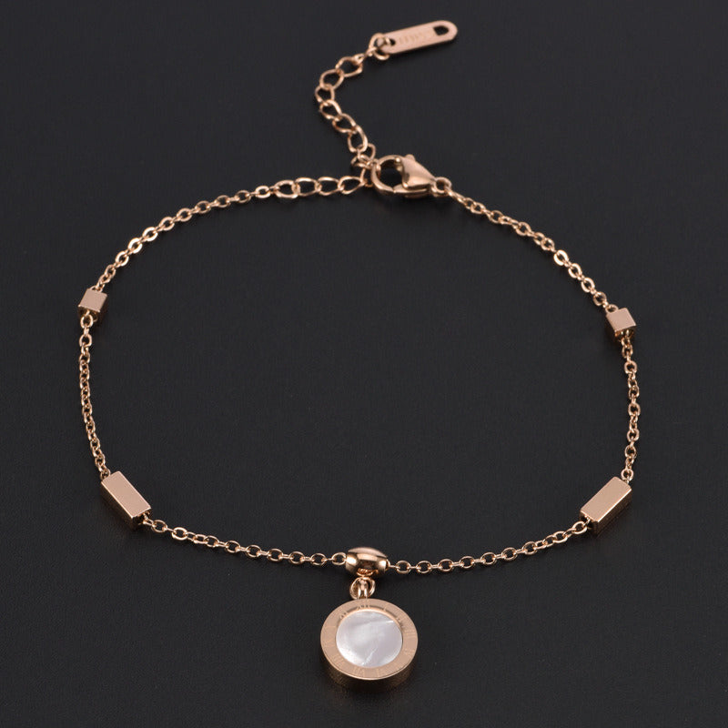 Women's Fashion Simple Personality Geometric Anklet