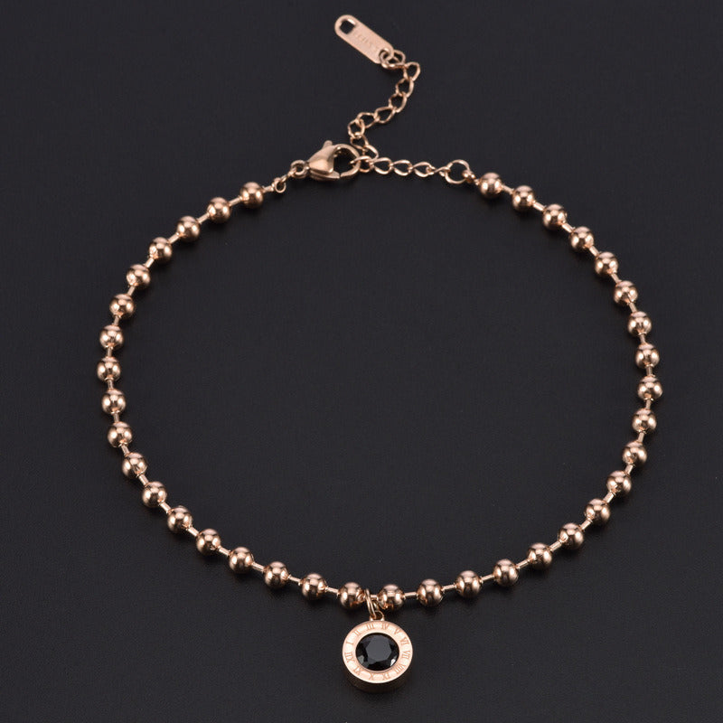 Women's Fashion Simple Personality Geometric Anklet