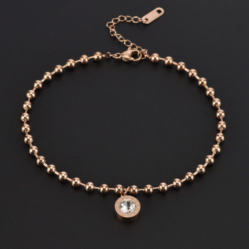 Women's Fashion Simple Personality Geometric Anklet