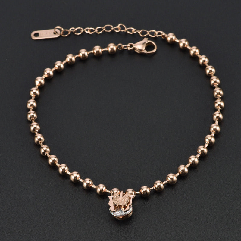 Women's Fashion Simple Personality Geometric Anklet