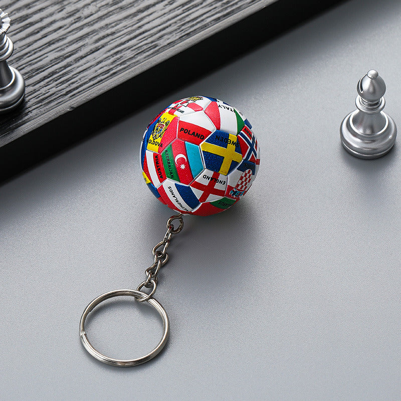 Supplies Small Gifts Wan National Flag Keychain