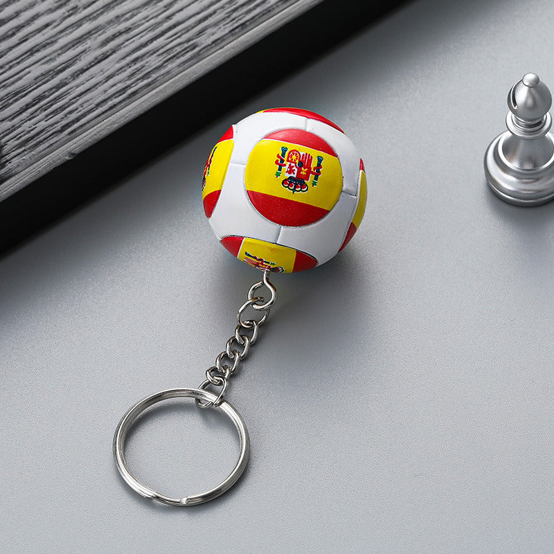 Supplies Small Gifts Wan National Flag Keychain