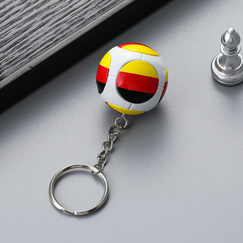 Supplies Small Gifts Wan National Flag Keychain