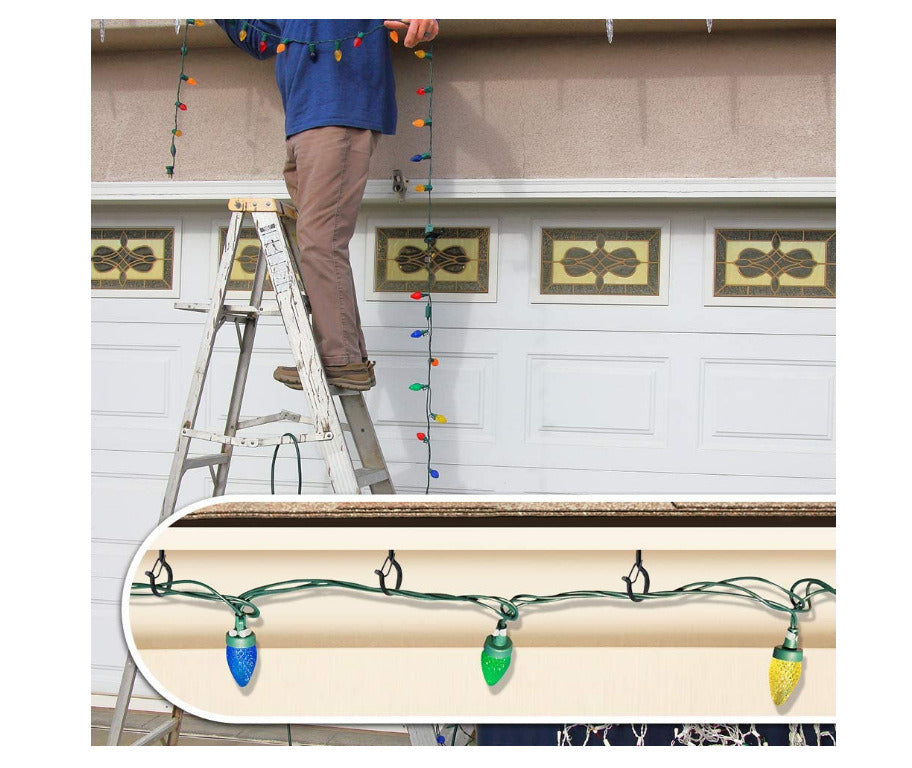 Horizontal and vertical black threaded hook sheep's eye screw hook 5 word hook with expansion tube set of light hooks