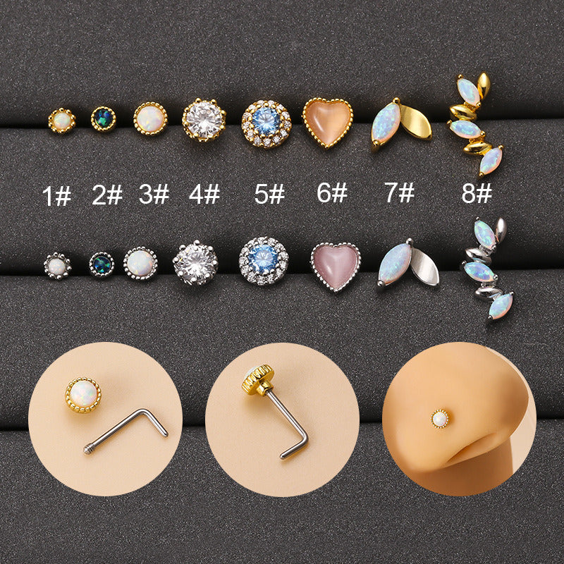 Fashion Nose Ornaments In Europe And America Puncture Ornaments
