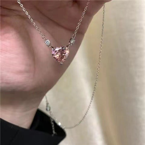 Crystal Valentine's Day Gift Pendant Necklace