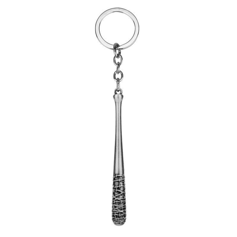 Fashion Alloy Baseball Bat Keychain