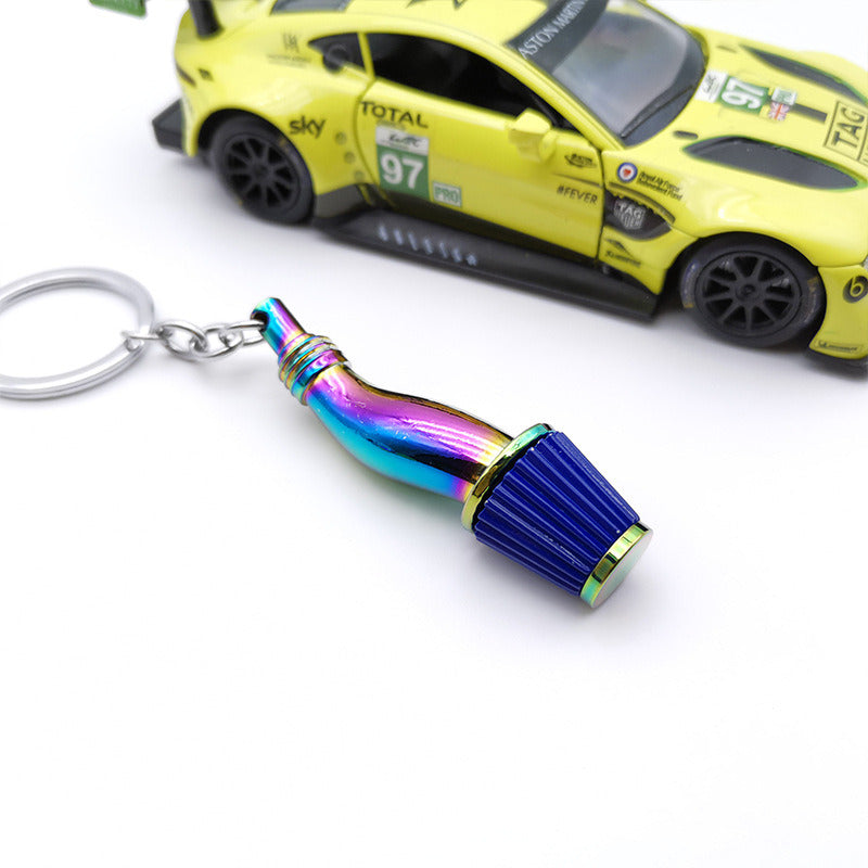 Colorful Electroplating Zinc Alloy Key Ring