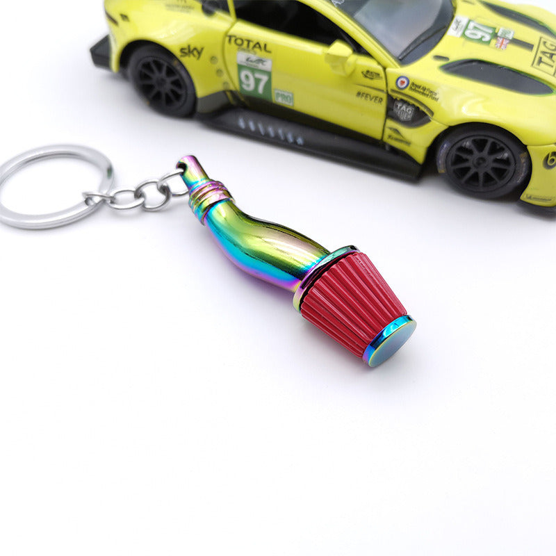 Colorful Electroplating Zinc Alloy Key Ring