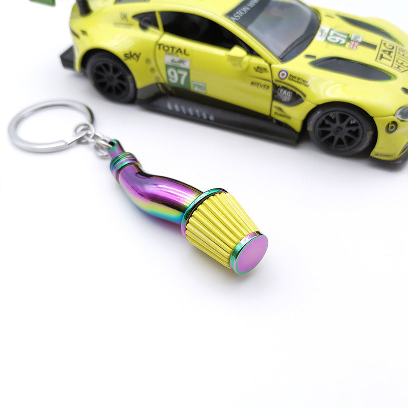 Colorful Electroplating Zinc Alloy Key Ring