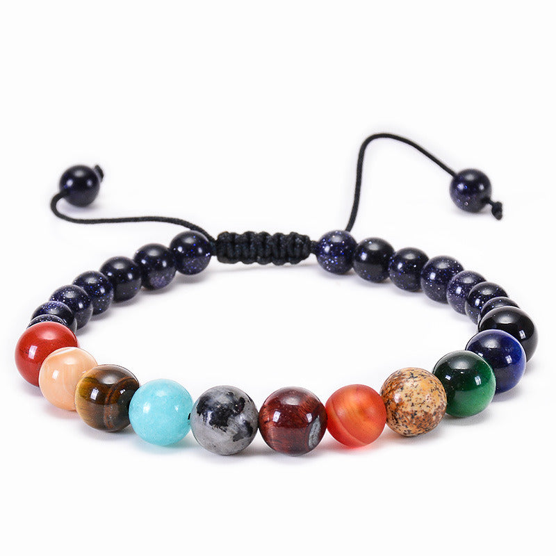 The Universe Galaxy Solar System Eight Planets Bracelet