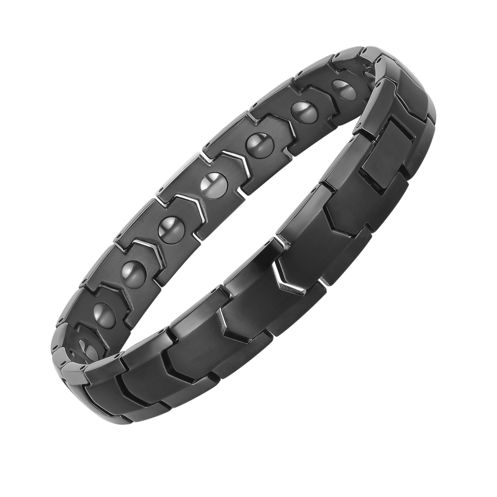 Stainless Steel Jewelry Bracelet Health Energy Magnetic Therapy