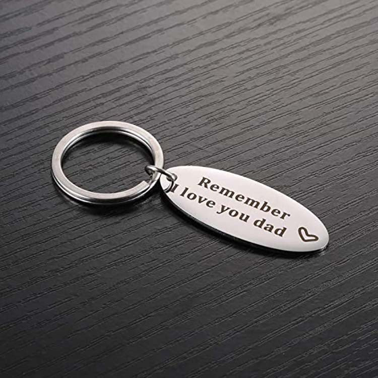 Stainless Steel Keychain Thanksgiving Gift