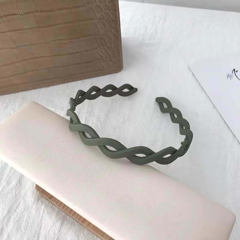 New Minimalistic Headdress Candy Color Plastic Headband