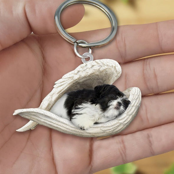 Acrylic Creative Cute Dog Animal Keychain