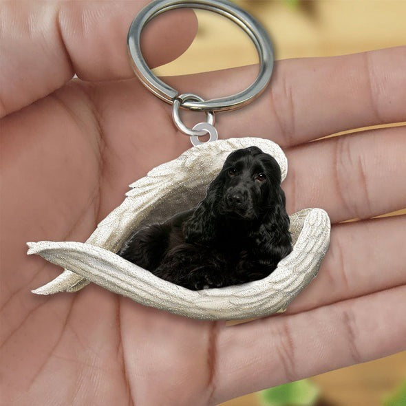 Acrylic Creative Cute Dog Animal Keychain