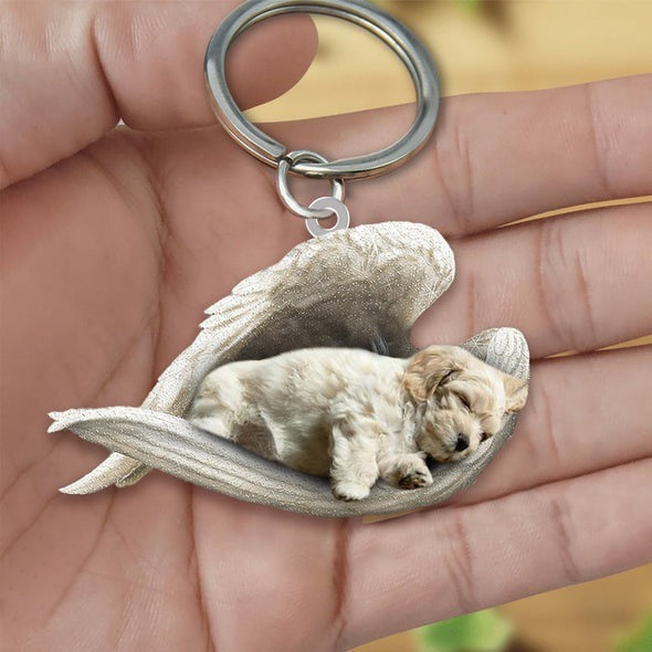 Acrylic Creative Cute Dog Animal Keychain