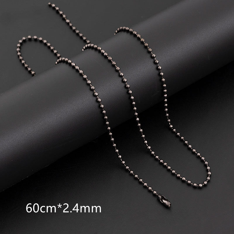 Diy Accessory Bead Chain Necklace 60cm