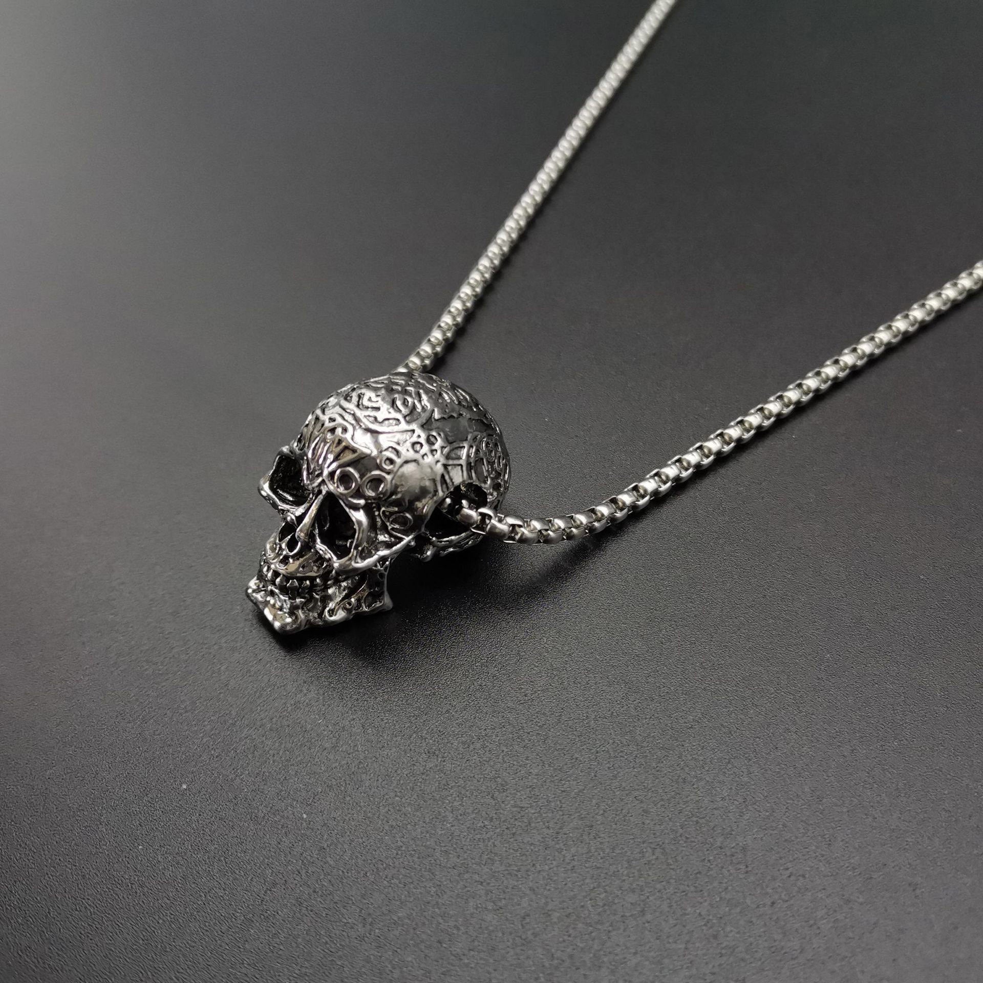 Punk Retro Devil Skull Pendant Accessories