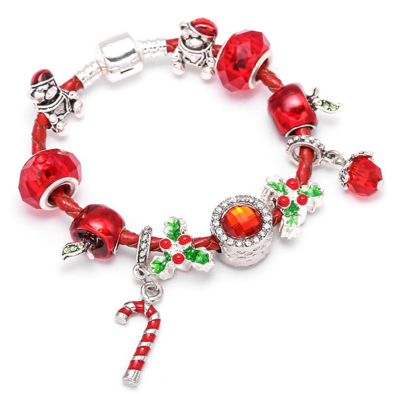 Big Red Christmas Bracelet Ornament