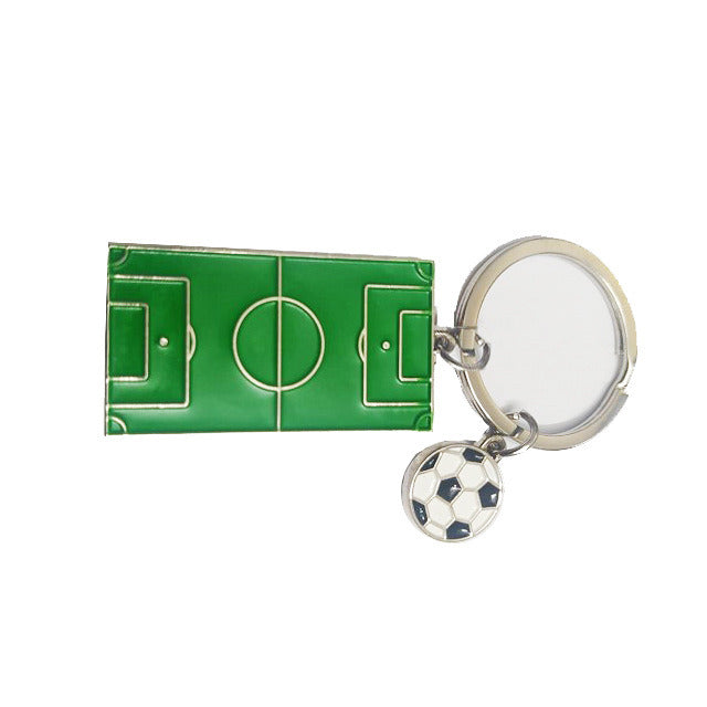 Football Game Small Gift Metal Keychain Creative