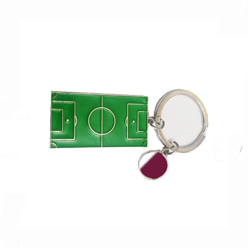 Football Game Small Gift Metal Keychain Creative