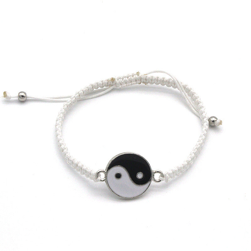 Alloy Eight-diagram-shaped Appetizer Braided Bracelet