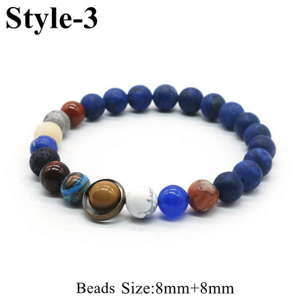 Universe Galaxy Galaxy Eight Planets Bracelet