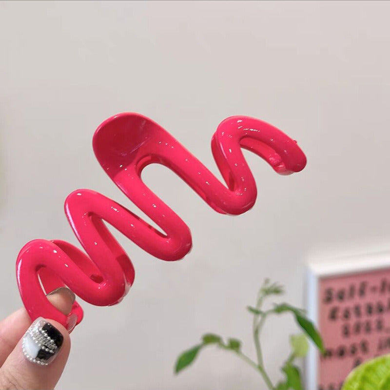 Dopamine Girl Shark Large Hair Clip Female Temperament