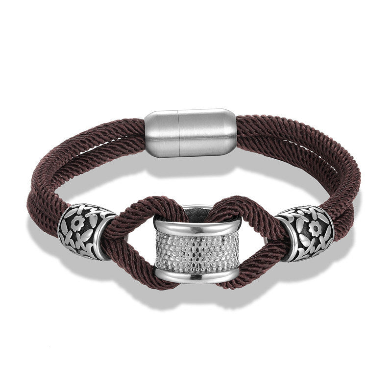 Men's And Women's Fashion Stainless Steel Bracelet