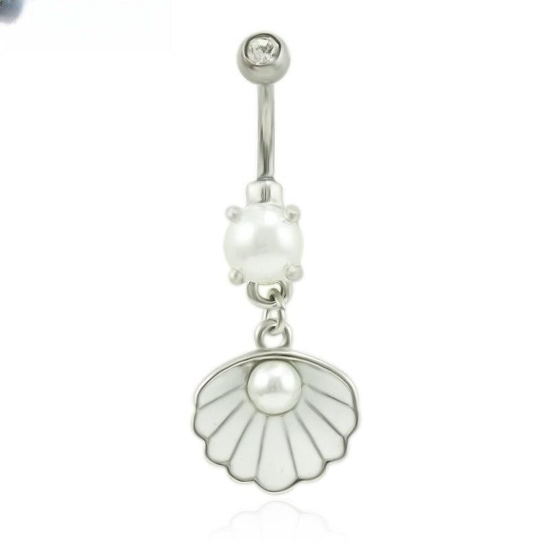 Barbell Butterfly Starfish Shell Turtle Belly Ring