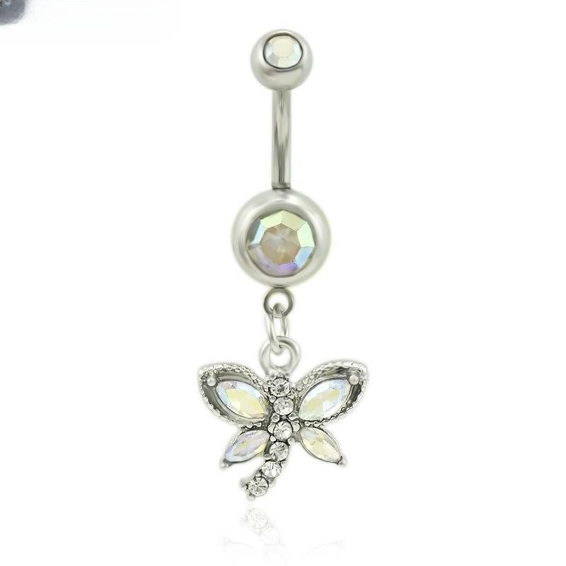 Barbell Butterfly Starfish Shell Turtle Belly Ring