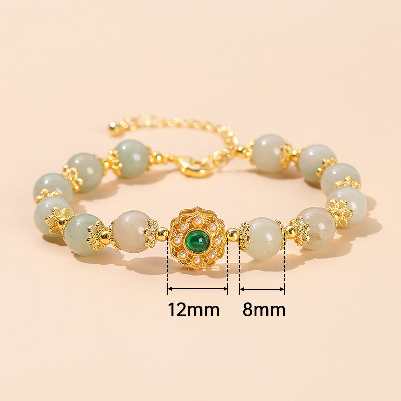 Women's Fashion Simple Crystal Agate Bracelet