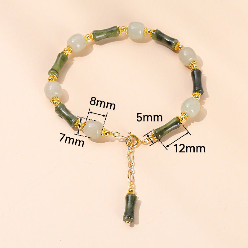 Women's Fashion Simple Crystal Agate Bracelet